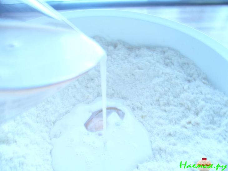 Пирог с окорочками и картофелем