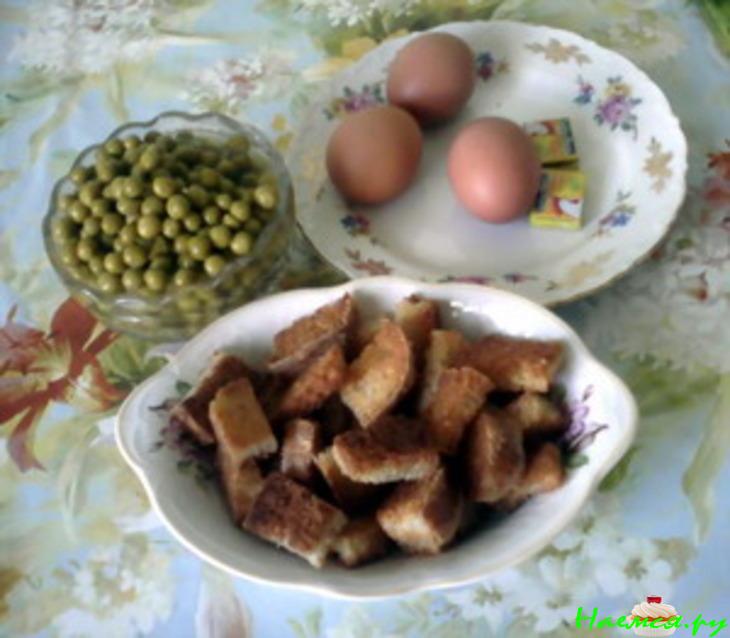 Летний супчик со щавелем и гренками (вариант)