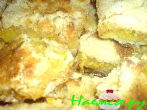 Рассыпчатые пирожные с яблочками