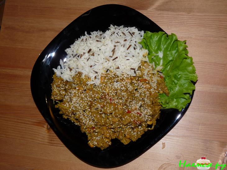 Куриная печенка по-тайски Куриная печенка по-тайски