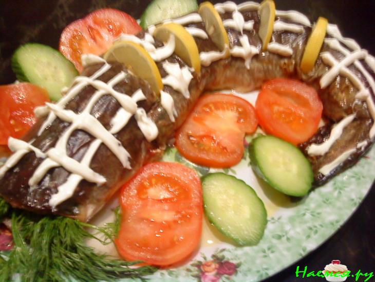 Сом фаршированный 