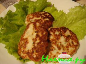 Куриные котлетки на скорую руку