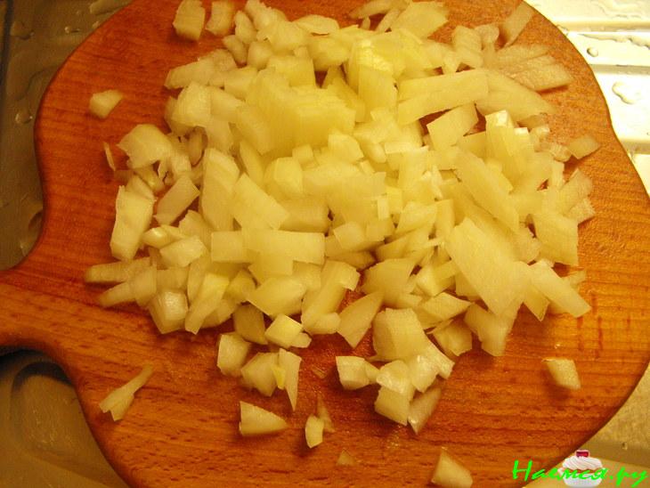 Жюльен из баклажанов с грибами