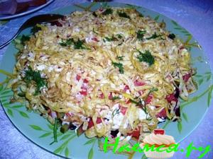 Салат слоеный "Калейдоскоп"