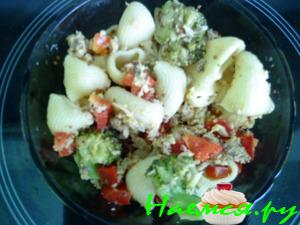 Тунцовый салатик с Pipe Rigato