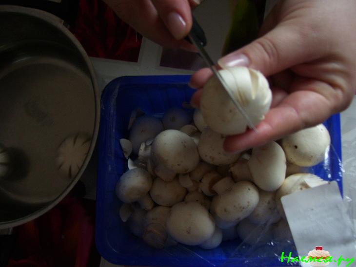 Грибочки цветочки