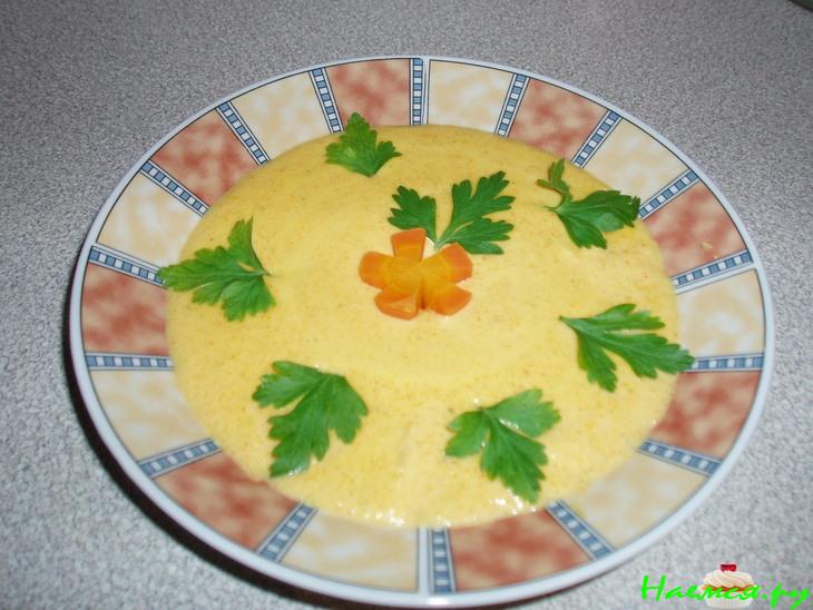 Крем-суп морковный