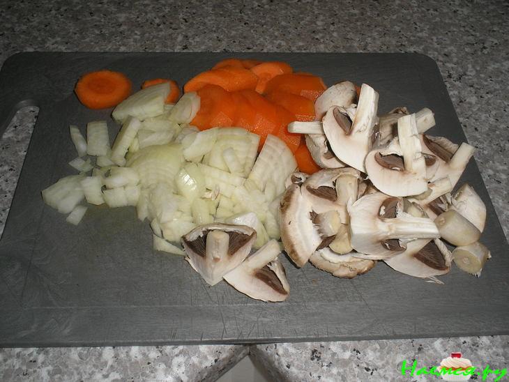 Мясной пирог "Праздничный"