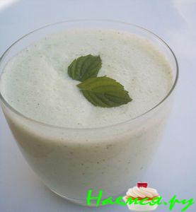 Огуречно-йогуртовый коктейль Огуречно-йогуртовый коктейль