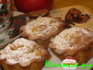 Яблочно-миндальные маффины Яблочно-миндальные маффины