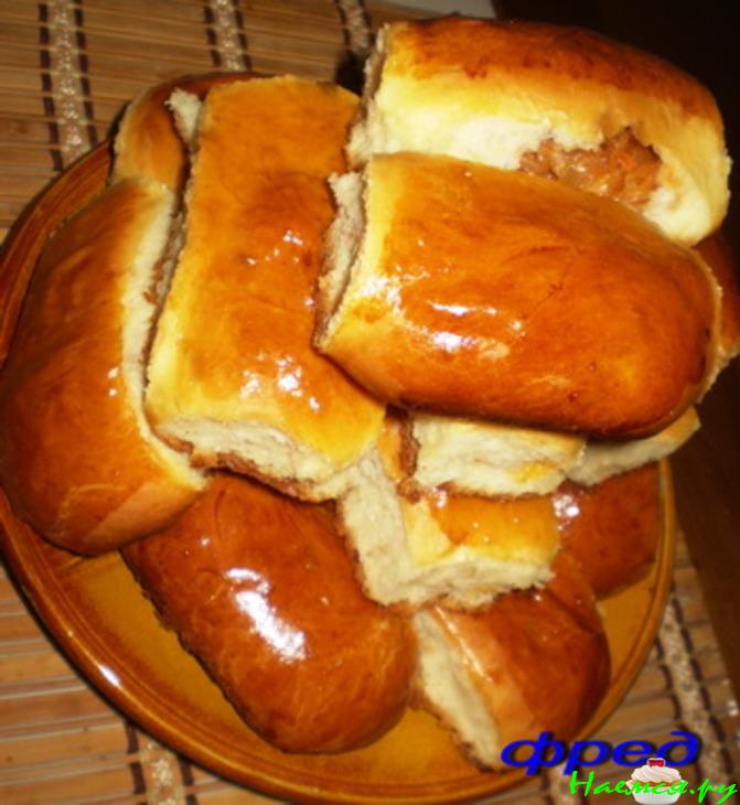 Вариант теста для пирогов, приготовленного хлебопечкой Вариант теста для пирогов, приготовленного хлебопечкой