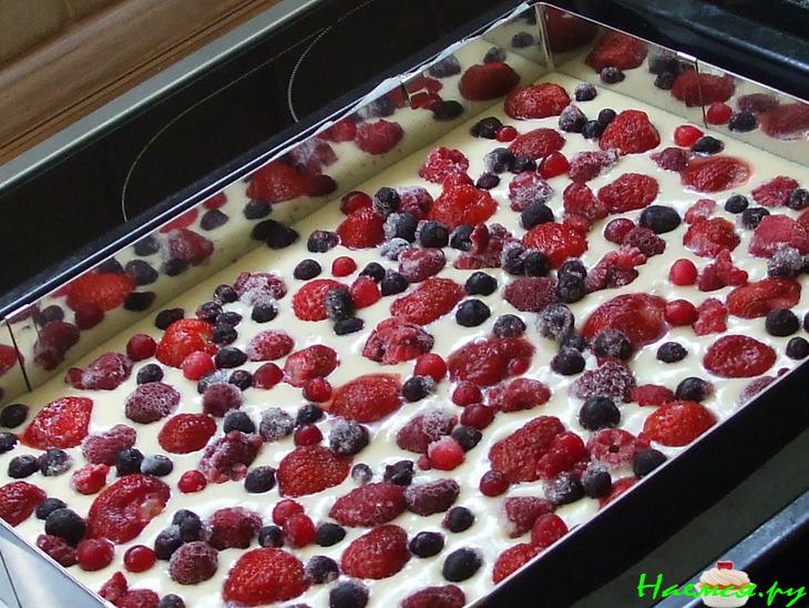 Пирог с ягодами "Благодарность"