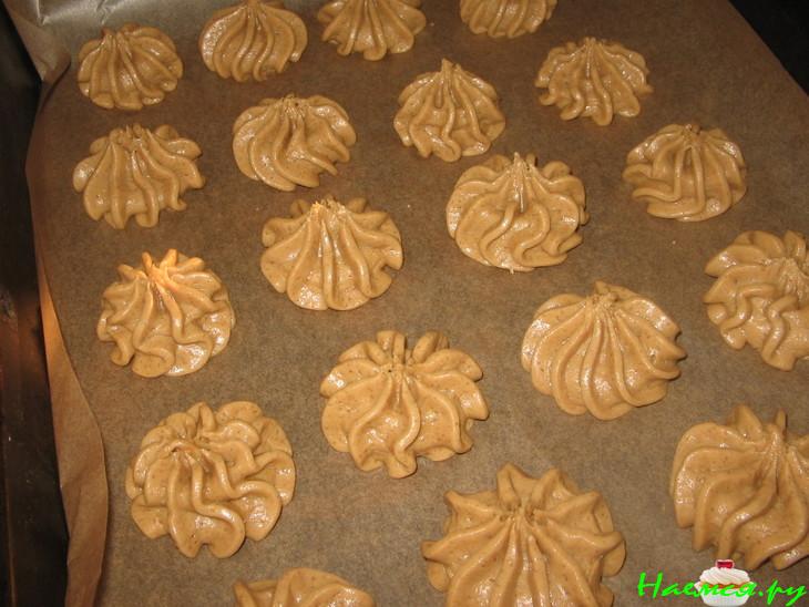 Печенье кофейное в шоколадной глазури Печенье кофейное в шоколадной глазури