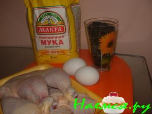 Окорочка запеченные с семечками Окорочка запеченные с семечками