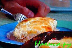 Запеканка мясная с яблоками и сыром Запеканка мясная с яблоками и сыром