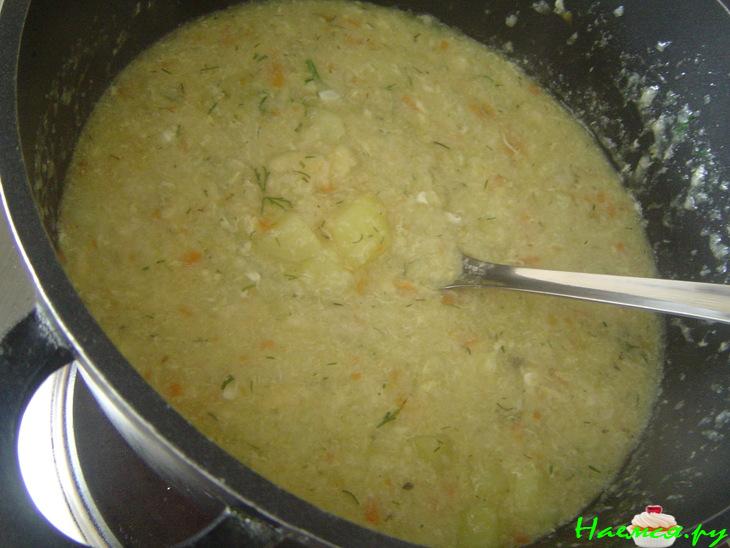 Затируха-"Rievelsuppe"