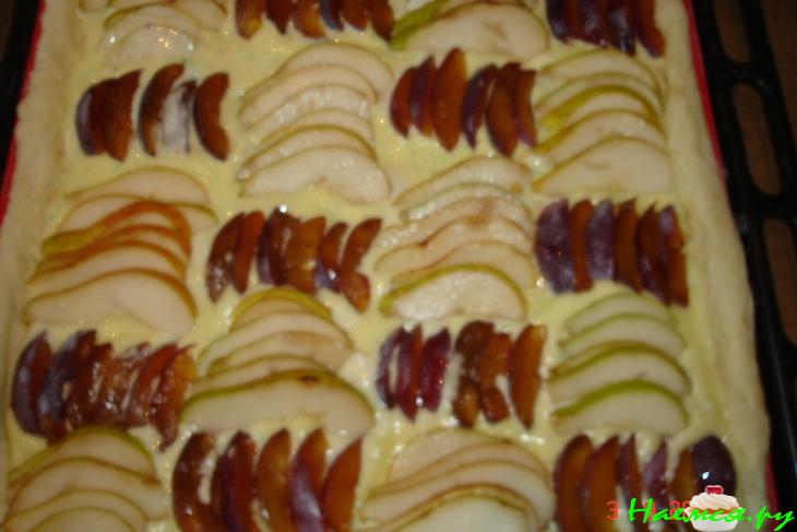 Сливово-грушевый пирог Сливово-грушевый пирог