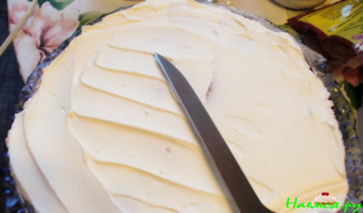 Бананово-кофейный торт