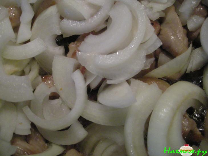 Курица с баклажанами