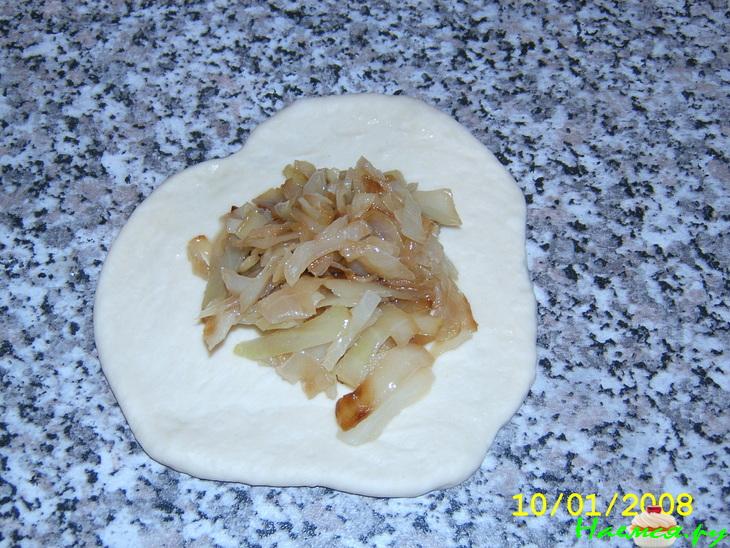 Жареные пирожки с капустой Жареные пирожки с капустой