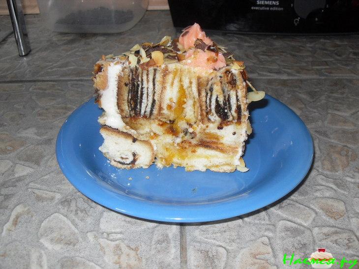 Рулетный тортик