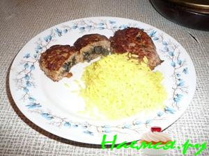 Зразы с грибами