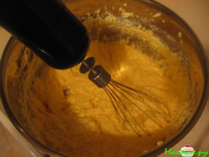 Сливовый пирог "перевертыш"