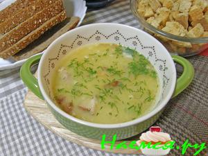 Гороховый суп со свиными ребрышками