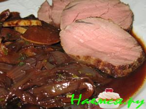 Груша с луком в красном вине Груша с луком в красном вине