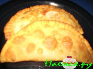 Чебуреки из теста на водке