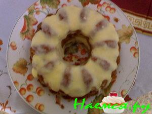 Апельсиновый кекс с кремом Апельсиновый кекс с кремом