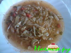 Щи из квашенной капусты с грибами Щи из квашенной капусты с грибами