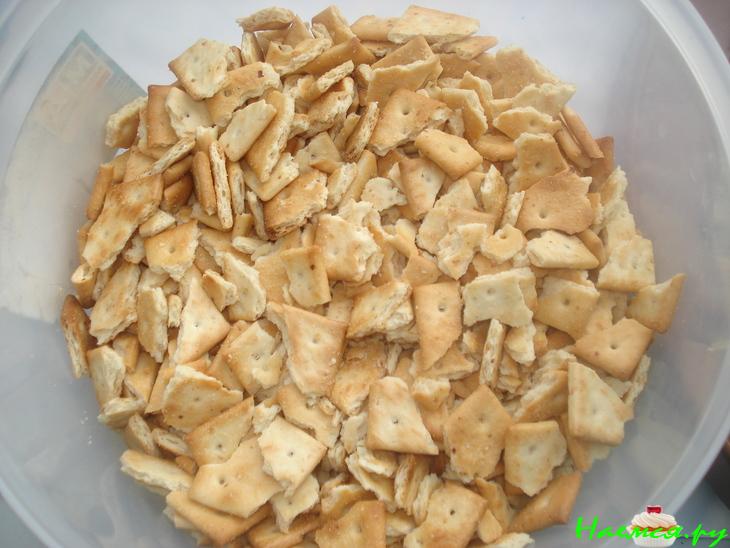 Салат из крекера