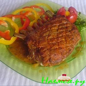 Каре ягнёнка с ароматной корочкой