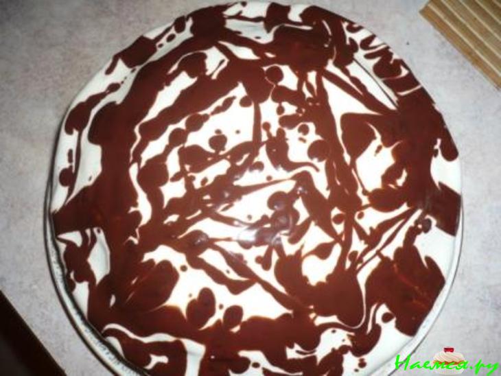 Торт 'Черепаха' с кедровыми орешками