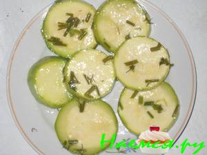 Закуска из кабачков за сутки