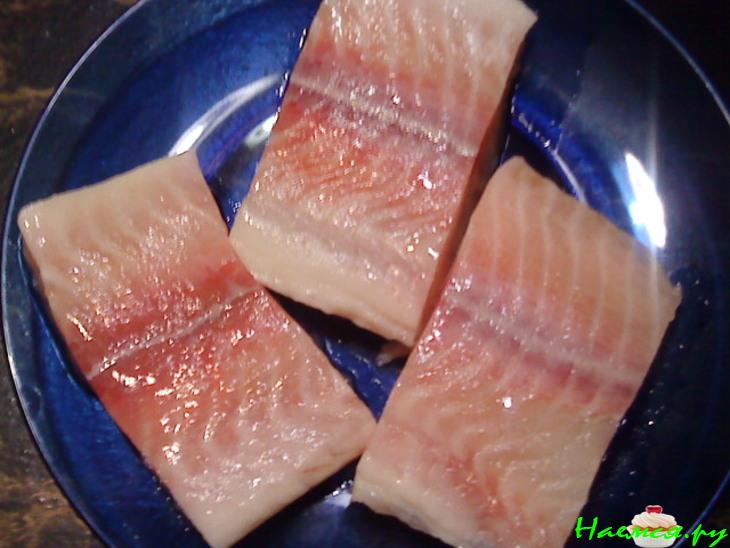 Рыба в орешках