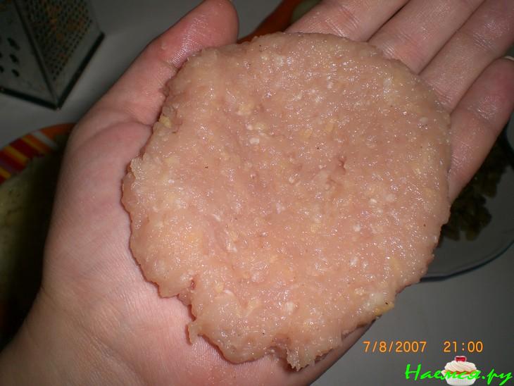 Биточки с грибами