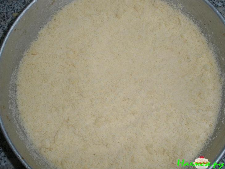 Творожный королевский пирог