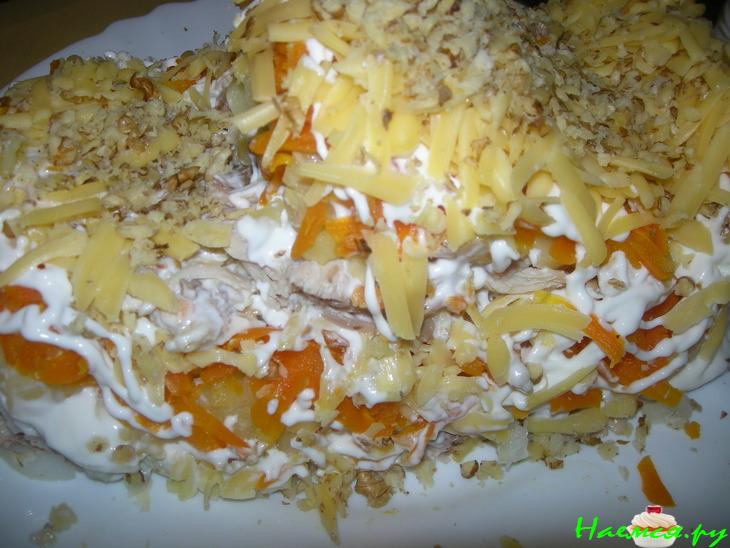 Салат "Тачка"