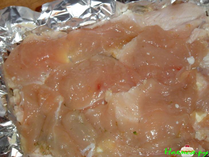 Куриная слойка