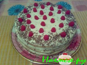 Торт "Медовик" со сметанно-ванильным кремом