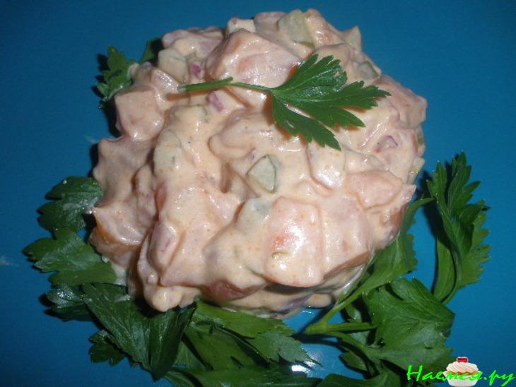 Тартар из лосося