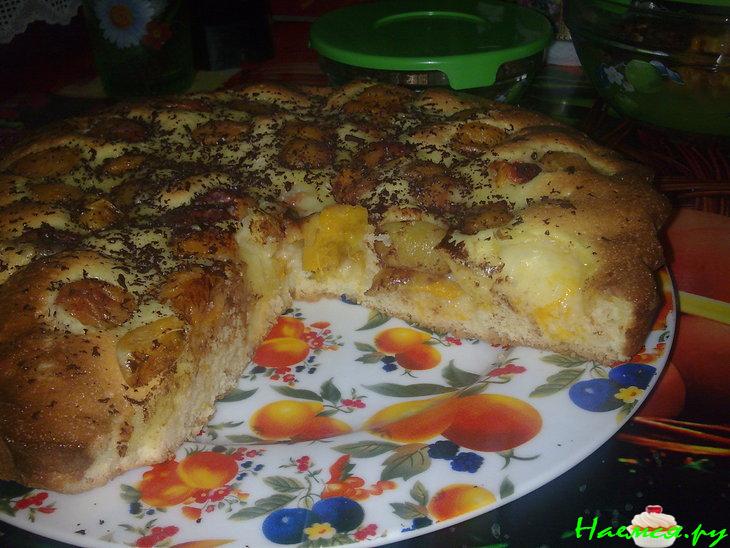 Пирог абрикосовый