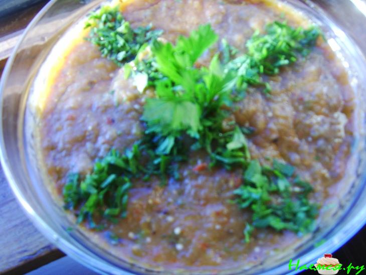 Кьополу (баклажаны с овощами)