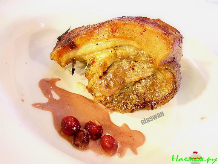 Свинина с вишней