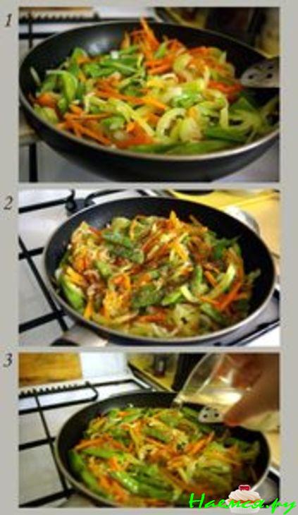 Овощи, томленые в вине Овощи, томленые в вине