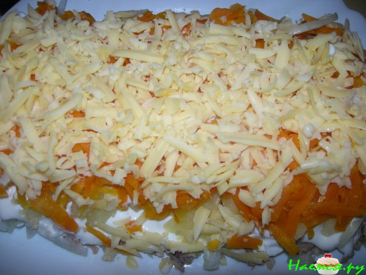 Салат "Тачка"