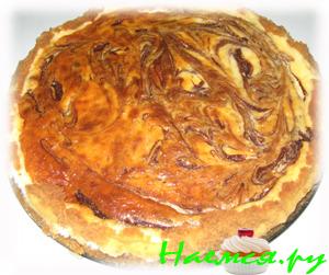 Шоколадно-ванильный чизкейк&nbsp; 