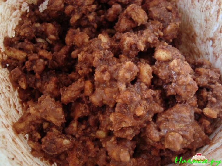 Сладкая колбаса с печеньем Сладкая колбаса с печеньем